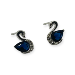 ART 70 Aros Premium Cisnes - Variedad de Colores Plata 925 - tienda online