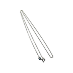 1.4 gr Cadena Grumet - Variedad de Medidas Plata Italiana en internet