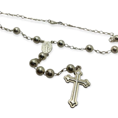 16.2 gr Rosario Premium de 45 cm Plata 925 (8 mm) en internet