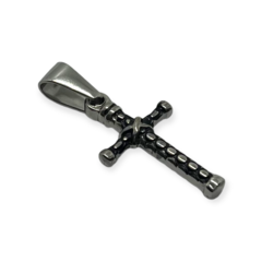 5471 Dije Cruz (25x15 mm) Acero Quirúrgico