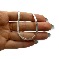 4241 PL Cadena Chata Acero Blanco Variedad de Medidas - comprar online