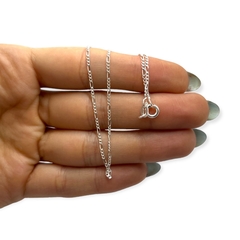 2.1 gr Cadena Finita Plata Italiana ( 45 cm)