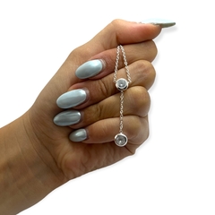 4247 BL Conjunto Susanos Blancos Acero Blanco