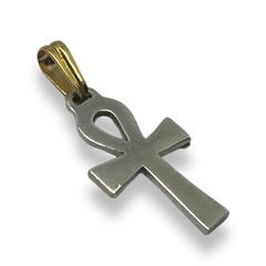 DV-524 Dije Cruz Plata y Oro