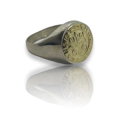 NARA 15 Anillo San Benito Plata y Oro - comprar online