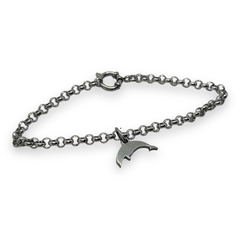 S/C Pulsera con Dije Delfin Acero Quirúrgico