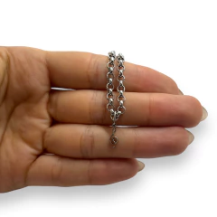 S/C Pulsera con Dije Clave del sol Acero Quirúrgico - comprar online