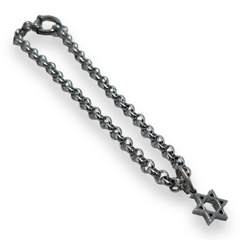 S/C Pulsera con Dije Estrella Acero Quirúrgico