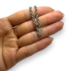 S/C Pulsera con Dije Conejo Acero Quirúrgico - comprar online