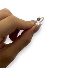 ART 55 Anillo Piedra - Variedad de colores Plata 925 - comprar online