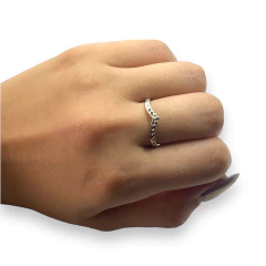 NARA 26 Anillo Forma V Plata 925 en internet