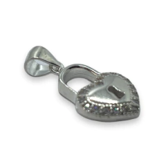 2.2 gr Dije Candado Plata Italiana en internet