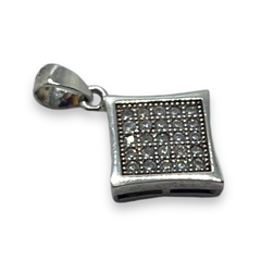 1.2 gr Dije de Diseño Plata Italiana