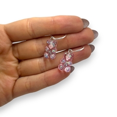 YUMMY Aros Argollas con Osos Yummy - Variedad de Colores Plata 925 - tienda online