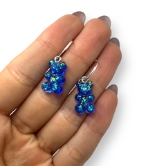 YUMMY Aros Argollas con Osos Yummy - Variedad de Colores Plata 925 - comprar online
