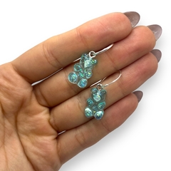 YUMMY Aros Argollas con Osos Yummy - Variedad de Colores Plata 925 - Stal Joyas