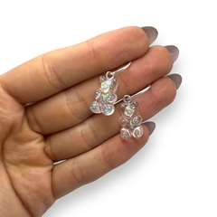YUMMY Aros Argollas con Osos Yummy - Variedad de Colores Plata 925 - tienda online