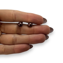3216-7 Aros Pasantes Perla Marron (7 mm) Acero Quirúrgico - comprar online