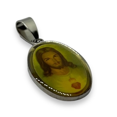 5495 Dije Religioso "Jesus" Acero Quirúrgico