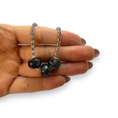 TINI-4 Pulsera 3 Donas Plateadas Acero Quirúrgico - comprar online