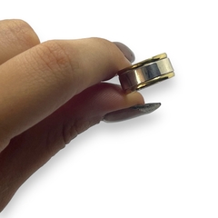 ALIPA Alianza 8 mm Plata y Oro (X UNIDAD) - tienda online