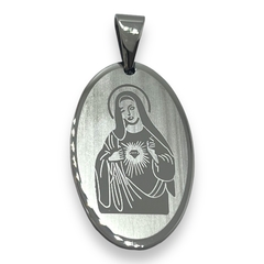 5619-4 Dije Premium Virgen Religiosa Acero Quirúrgico