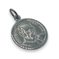 5658 Dije Medalla Papa Francisco Acero Quirúrgico