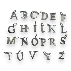 10003 Iniciales Letras Acero Quirúrgico