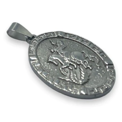 5807-2 Dije Medallón / Ultimas Unidades (48x25 mm) Acero Quirúrgico - comprar online