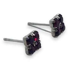 MOA 7 Aros Pasantes Cuadrados - Variedad de Colores (8 mm) Plata 925 - tienda online