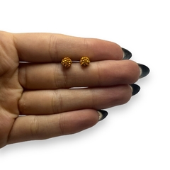 AR-BF AM Aros Bola de Fuego Ambar (6mm)lata 925 - comprar online