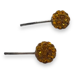 AR-BF AM Aros Bola de Fuego Ambar (6mm)lata 925