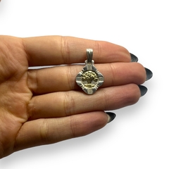 DI-922 Dije Arbol de la Vida / Ultimas Unidades (18mm) Plata y Oro - comprar online