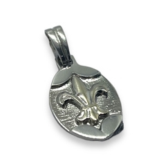 DI-900 Dije Flor de Lis / Ultimas Unidades (25x18mm) Plata 925