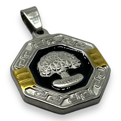 5720-11 Dije Arbol de la Vida (25mm) Acero Quirúrgico Dorado - comprar online
