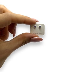 ART 80 Aro Pasante Cubic Blanco (3 mm) Plata 935 - tienda online