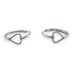 Imagen de SE-9 Aros Argollas Formas (17 mm) Plata 925