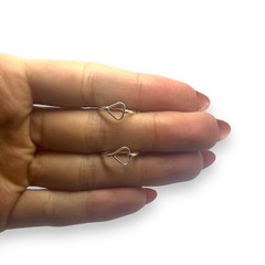 SE-9 Aros Argollas Formas (17 mm) Plata 925 - comprar online