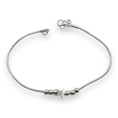 8834 Pulsera con Dije - Variedad de Modelos Acero Blanco - Stal Joyas