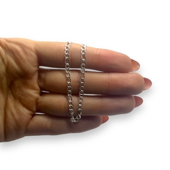 4257-45/50 Cadena Eslabones 3x1 - Variedad de Medidas Acero Blanco - comprar online