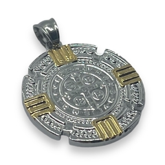 5773 Dije Religioso San Benito Premium (28 mm) Acero Quirúrgico Dorado