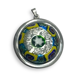 6230 Dije Circular Murano Acero Quirúrgico