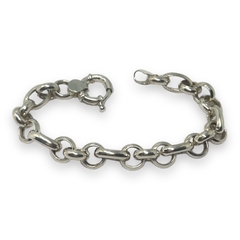 PU-ROLO3 3X1 Pulsera Rolo Cierre Marinero Plata 925