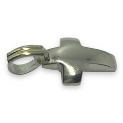 AG-468 CH Dije Cruz Plata y Oro (15X21 mm) - comprar online