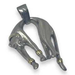 AG 14 Dije Pantera Premium Plata y Oro - comprar online