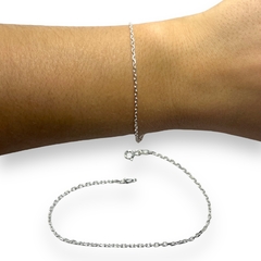 1.2 gr Pulsera Finita Plata Italiana