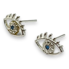 ART 25 Aros Ojos Pasantes Plata 925