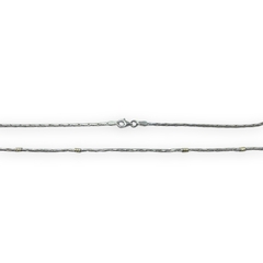 CA-FR-080 Cadena Finita - Variedad de Medidas Plata 925 y Oro - comprar online