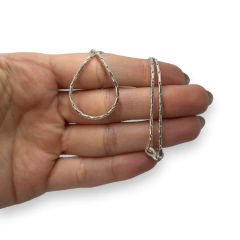 Imagen de CA-100-PL Cadena Finita Plata 925 (50cm)