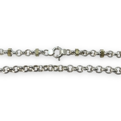 CA-2-ROLO C/0 Cadena Rolo - Variedad Medidas Plata y Oro - comprar online